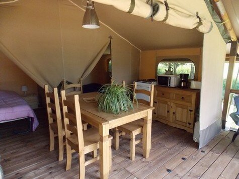 Camping Fougeraie (Nièvre,Morvan) : lodge nature camping morvan 