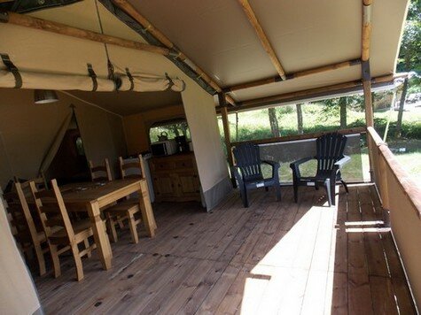 Camping Fougeraie (Nièvre,Morvan) : lodge nature camping morvan 