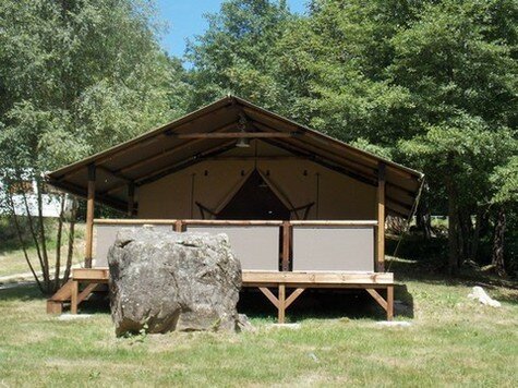 Camping Fougeraie (Nièvre,Morvan) : Lodge luxe bourgogne Fougeraie