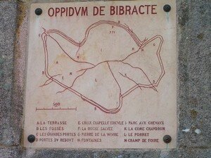 alentours du camping Etang de_la Fougeraie enBourgogne Franche Comté : Bibracte