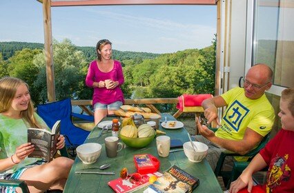 Camping Fougeraie (Nièvre,Morvan) : Chalets
