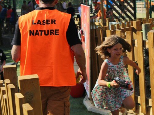 Camping Fougeraie (Nièvre,Morvan) : Laser Nature