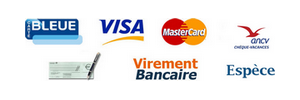 Moyens de paiement acceptés