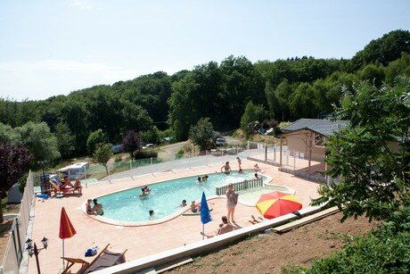 Piscine du camping Fougeraie